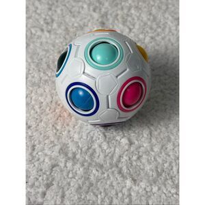 Magic Rainbow Puzzle Ball- Fidget Ball Puzzle Game- Brain Teaser Toy